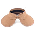 The Chelsea Womens Wide Brim Straw Sun Hat with Ponytail Hole - UPF 80+