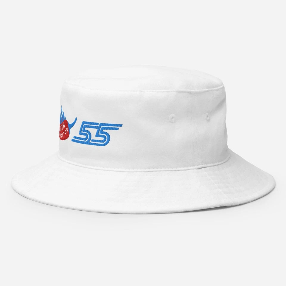 2026 Carlos Sainz #55 White Bucket Hat Smooth Operator Williams F1 Fan Cap Gift